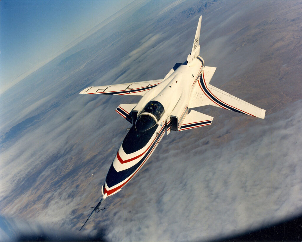 X-29 飛行画像